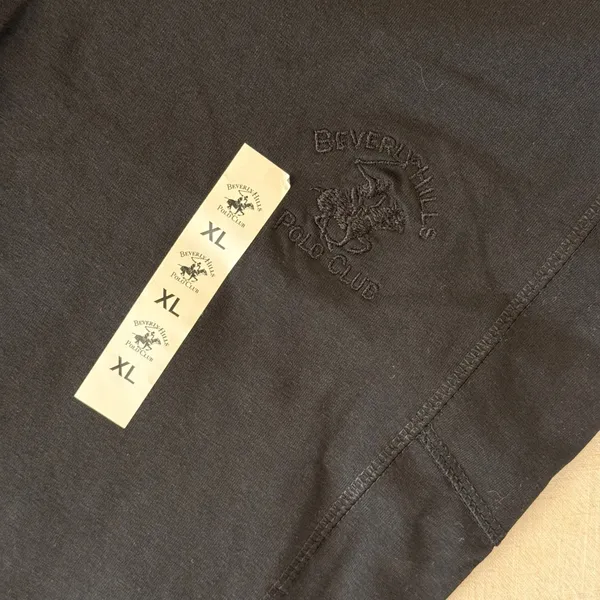 Beverly Hills Polo Club Womens XL‎ Black High Waisted Athletic Leggings Pockets - Image 11