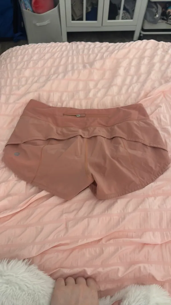 Pink Savannah Lululemon Speed Up Low-Rise Shorts 2.5" - Image 3