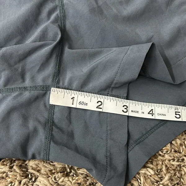 Zella Grey Workout Running Shorts Sz XL - Image 4