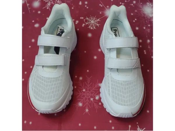 Propet ortholite technology shoes white red size 7 W(D) - Image 2