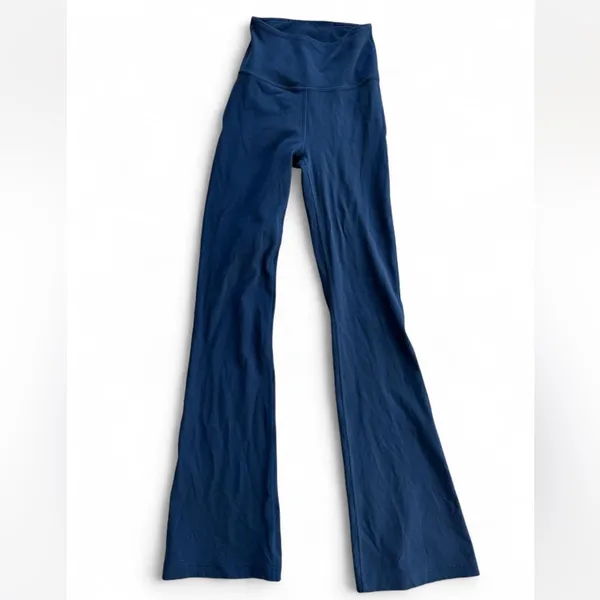 Lululemon Groove Super-High-Rise Flared Pant Nulu™ True Navy 2 - Image 2