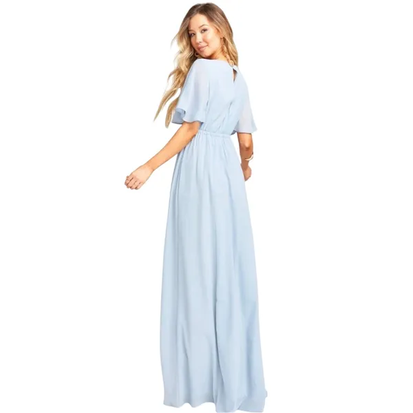 Show Me Your Mumu Silver Sage Maxi Dress NWT Bridesmaid Large - Image 4