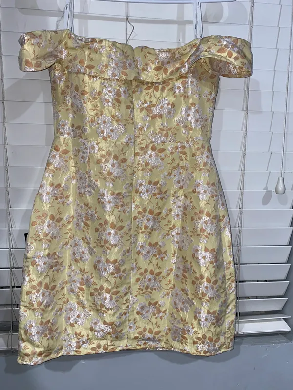 Lulus Off The Shoulder Dress - Image 5