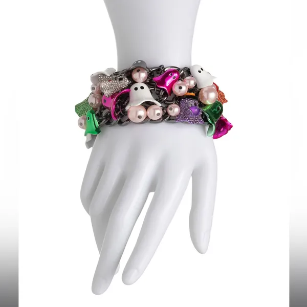 NWT NEW 2025 Betsey Johnson Ghost Bracelet - Image 2