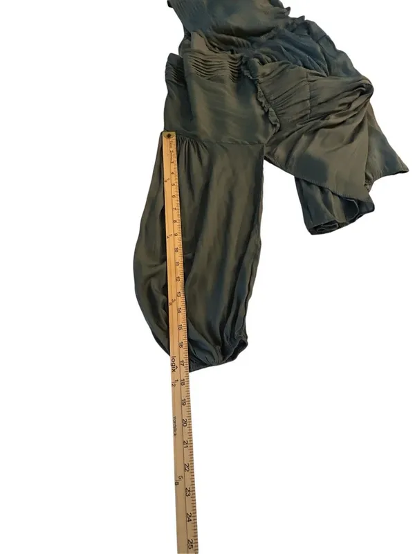 NWT Mustard Seed Dress Sage Green Size S Boho Romantic - Image 4