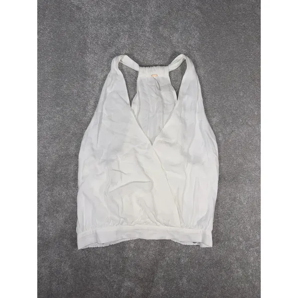 free people surplice ivory‎ tank top large - Image 3