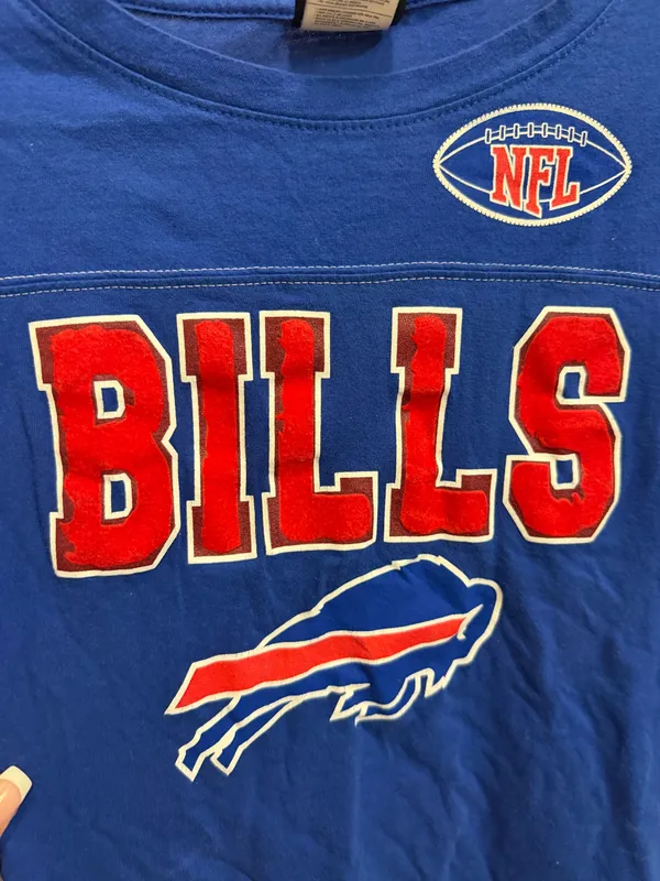 Buffalo Bills Long Sleeve NFL T-Shirt - Image 3