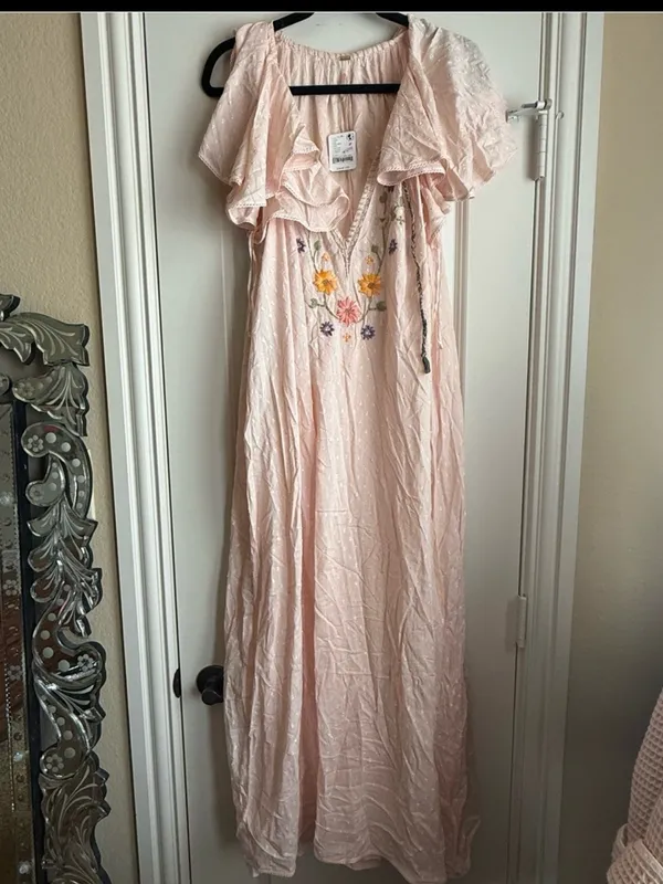 Free People Savannah Rose Midi Dress size small - Image 5