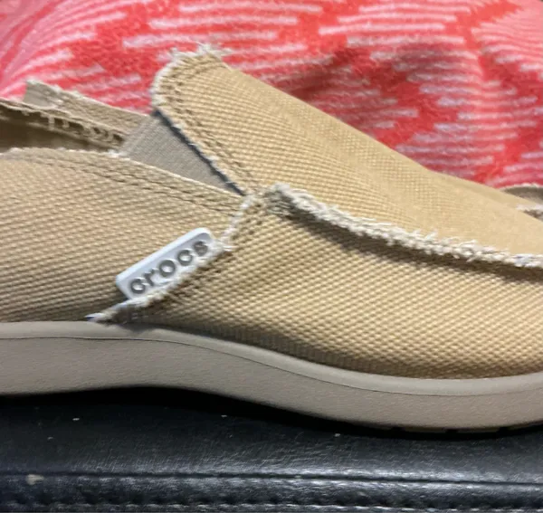 Crocs Women’s Canvas Walu Loafers 8 - Image 2