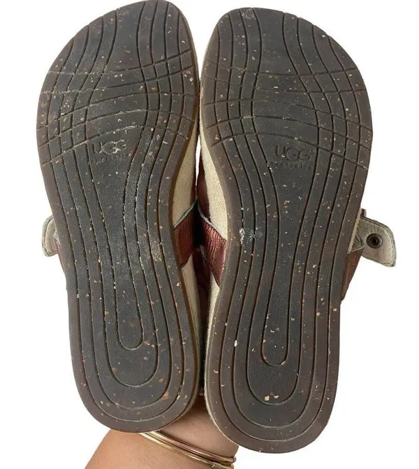 UGG Australia Gypsy Thong Sandals Sz 8 Women‘s - Image 4