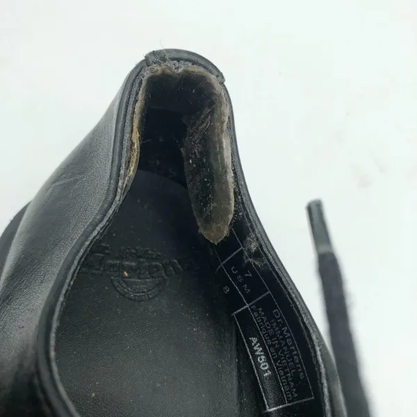 Dr. Martens Immanuel Loafers Lace Up Leather Black Mens 7 Womens 8 - Image 6