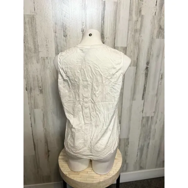 White blouse White Size L - Image 4
