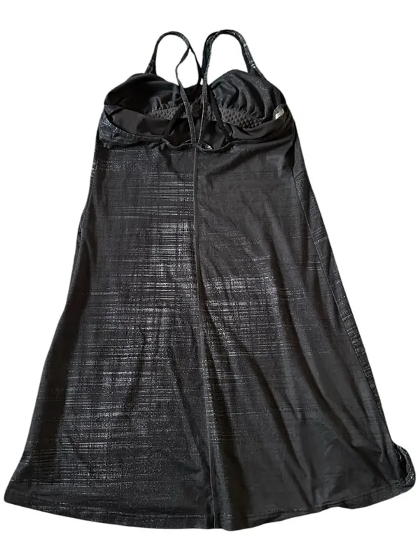 The North Face Heather Gray Black Hiking Gorpcore Empower Dress Sz L - Image 3