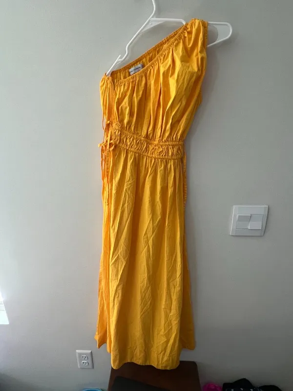 Faithfull The Brand‎ La Ora Midi Dress - Citrus size 4 - Image 5
