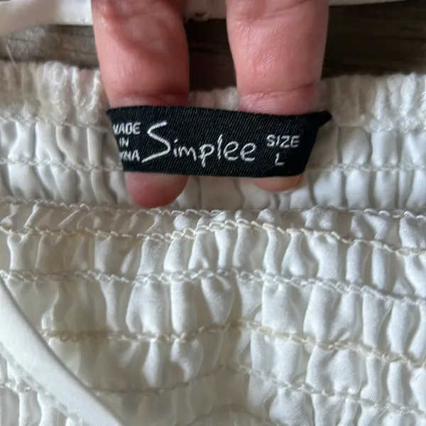 Simplee white dress - Image 3