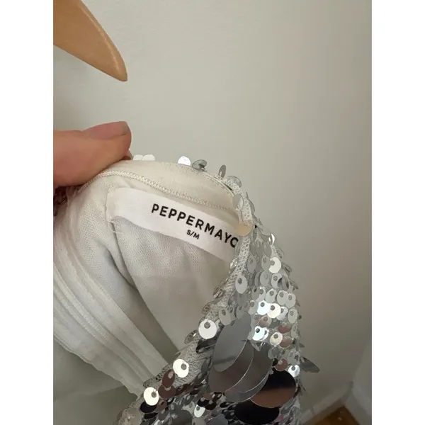 Peppermayo Sequin Mini‎ Dress Size Small Medium - Image 3