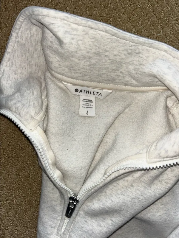 Athleta Quarter-Zip Pullover Lightweight - Image 2