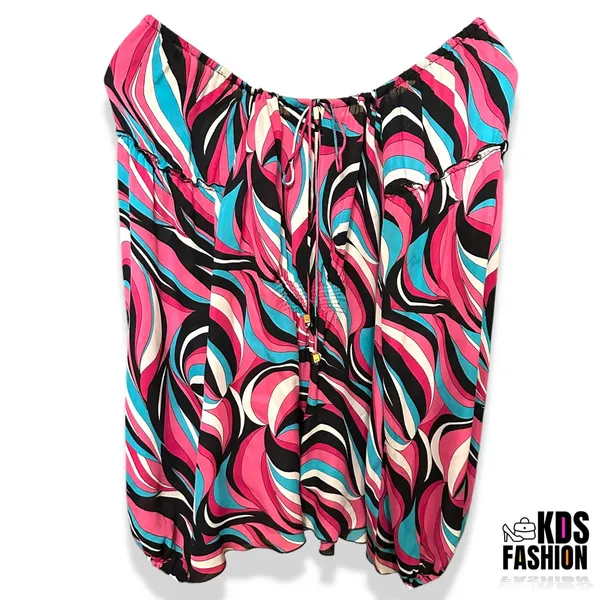Michael Kors Silk Off The Shoulder Top LG - Image 7
