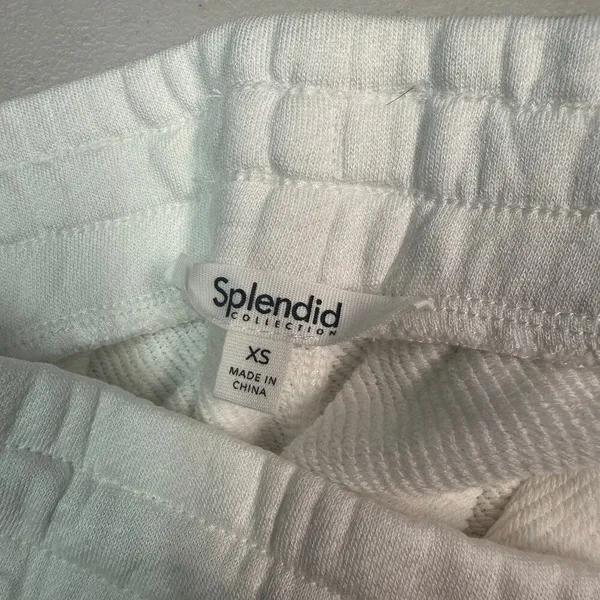 Splendid | Women white jogger sweat pants size xs‎ - Image 5