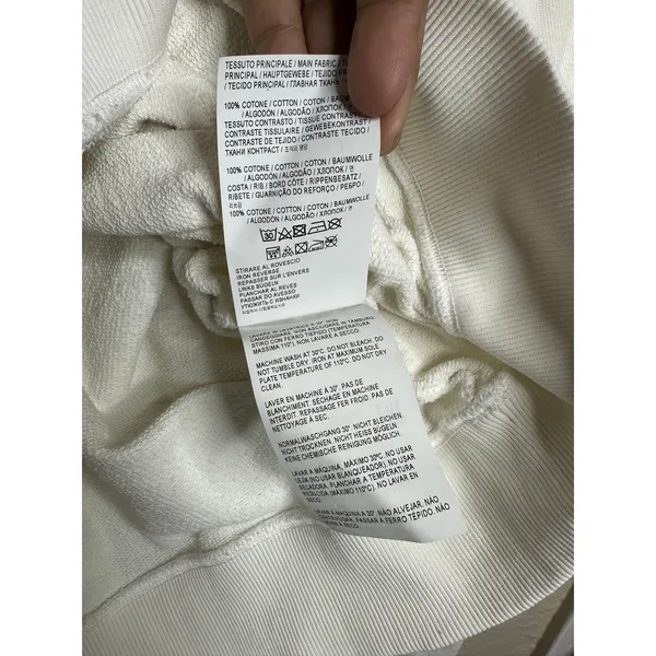 Golden Goose Deluxe Brand Love Embroidered Crewneck Sweatshirt size S Italy - Image 12