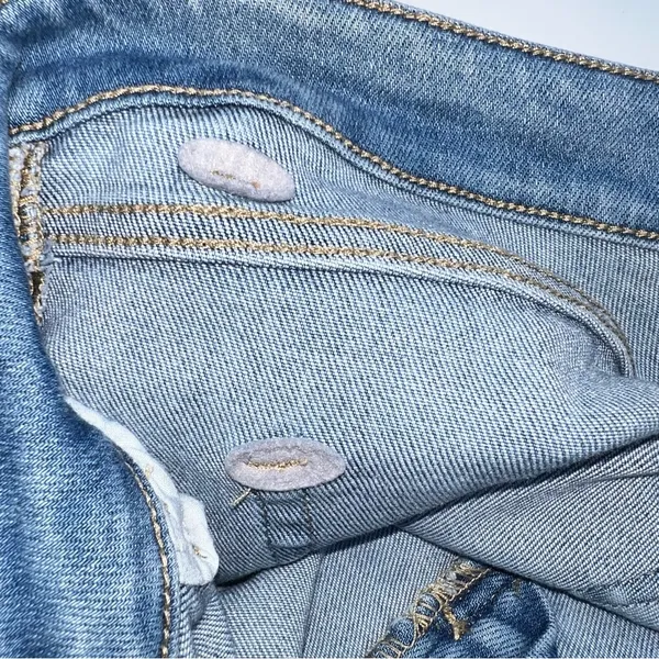 Vervet Blue Stylish Light Blue Wash Women's Straight Leg 5 Pocket Jeans-Size 29 - Image 9