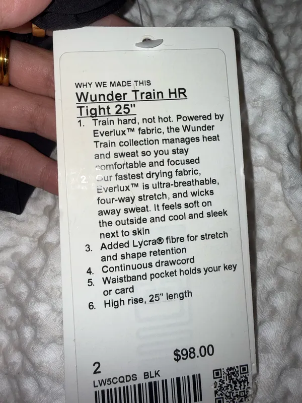 Lululemon Wunder Train 25" High-Rise Tight Leggings - Image 4