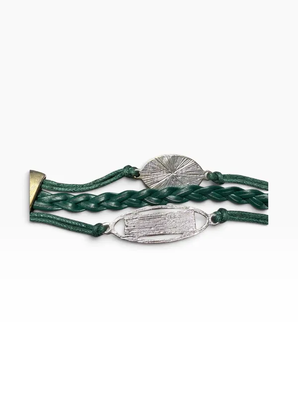 Green Bay Packers Little Earth NFL Multi-Strand Bracelet New - Image 3