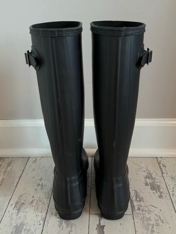 Hunter Boots Tall Black Original - Image 5