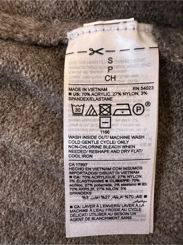 Old Navy Open-Front Cardigan - Gray Brown - Image 4