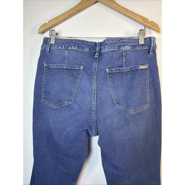 White House Black Market Novelty Pocket Boot Crop Jeans 12 bohemian y2k retro - Image 7