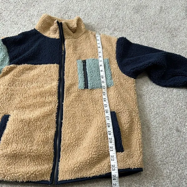 BKECore Color Block Sherpa Jacket size small‎ - Image 6