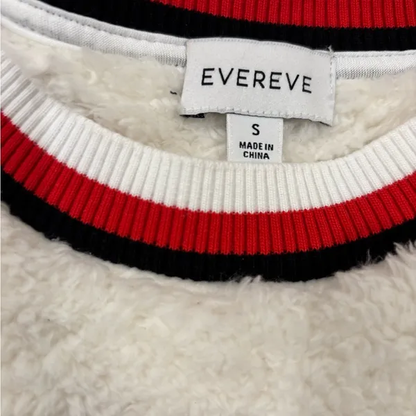 EVEREVE Kodi Sherpa Varsity Pullover - Image 4