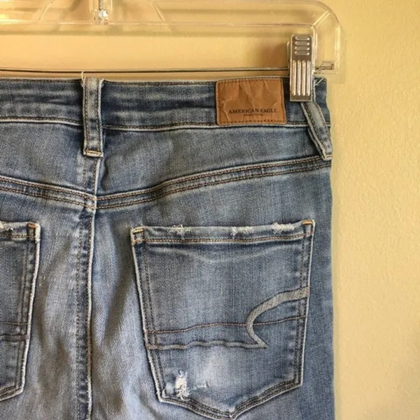 American Eagle outfitters super hi-rise‎ jegging si - Image 4