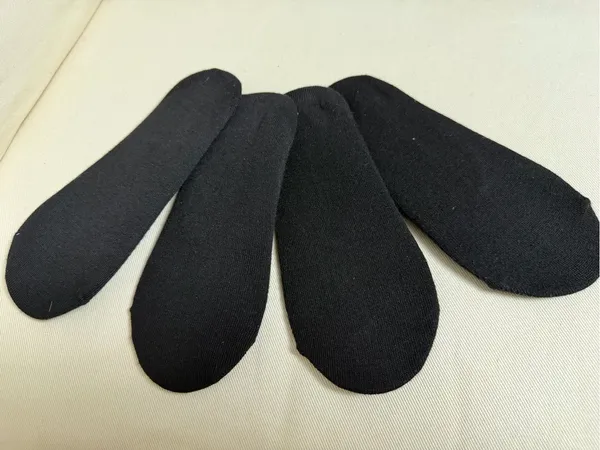 Skechers Women’s Black No-Show Socks - Pack of 4 - Image 4