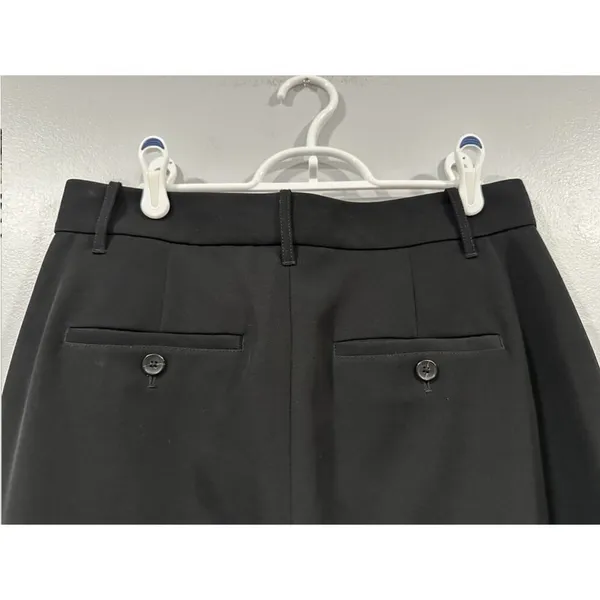 Vince Soft Tailored Ankle Trousers In Black Size 6 - Image 5