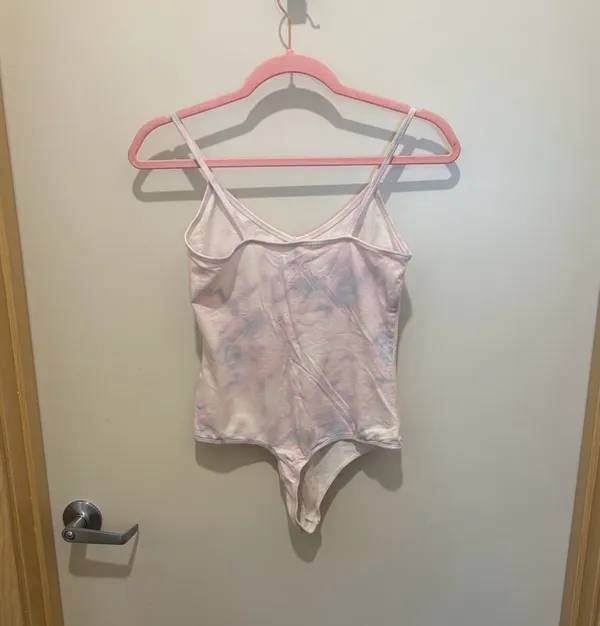 Pastel tie dye bodysuit Pink - Image 4