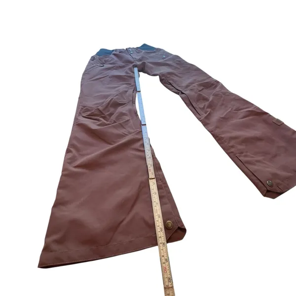 Ride Cappel Mauve Brown Snowboard Ski Pants Women Small Tall Ski Winter Gear EUC - Image 12