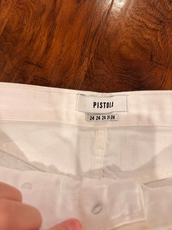White Pistola Shorts Denim - Image 2