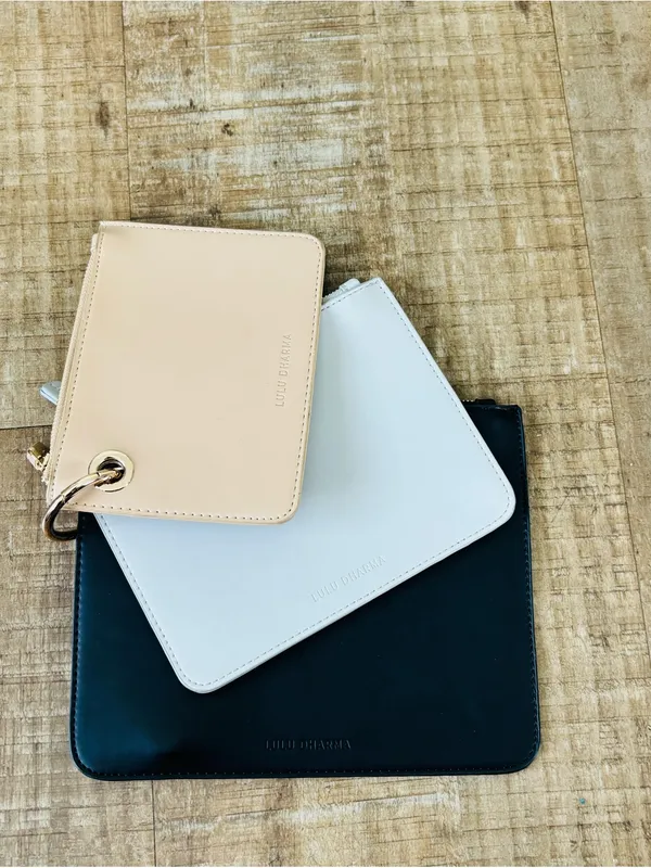 Lulu Dharma clutch trio Vegas leather - Image 4
