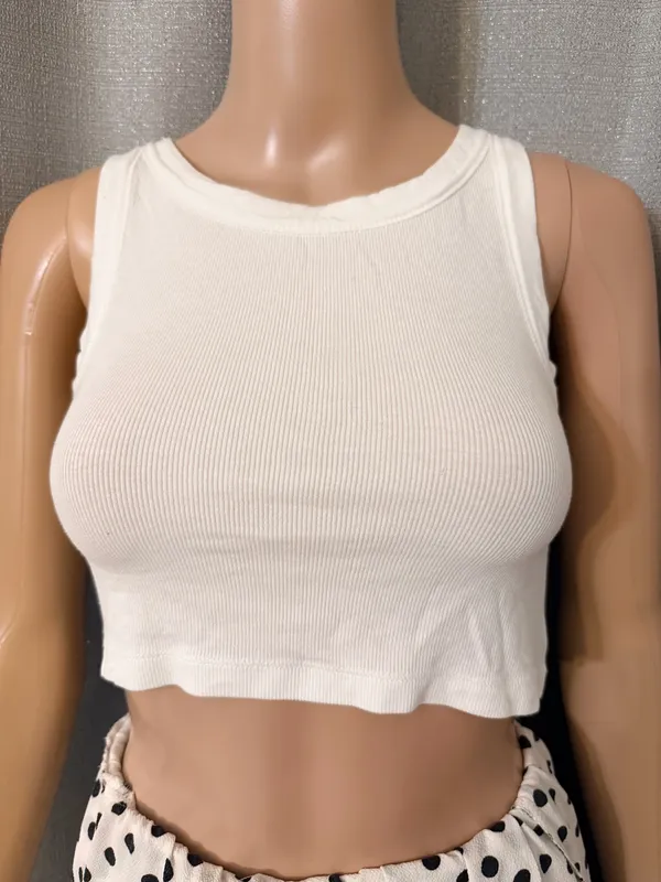 All saints crop top size 2 - Image 4