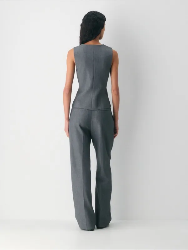Aritzia Wilfred Regal Crepette Vest Size 4 - Image 2
