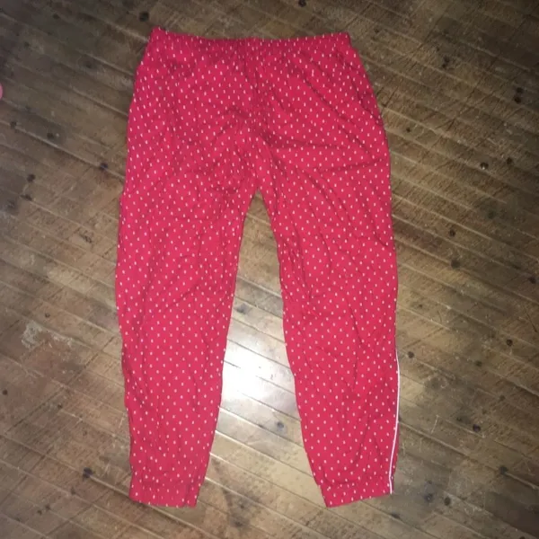 Victoria’s Secret polka dot flannel joggers - Image 3