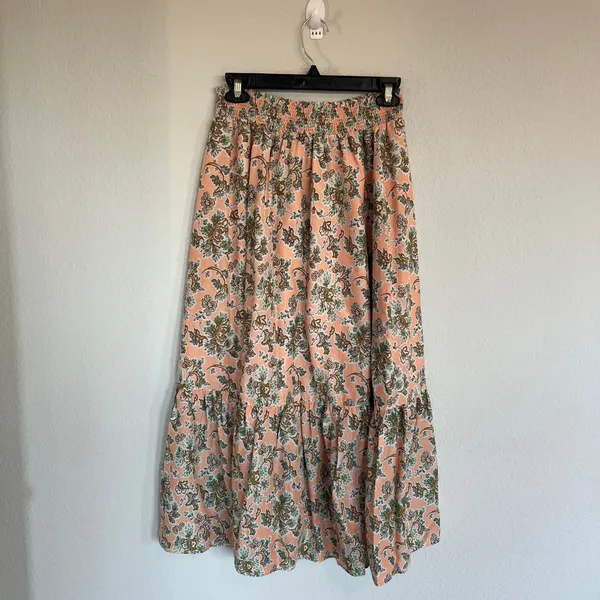 Ann Taylor Floral Midi Skirt Size Medium - Image 5