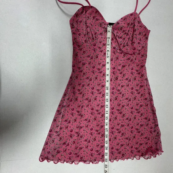Urban Outfitters Women's Pink Dress - Size S.‎ - Image 7