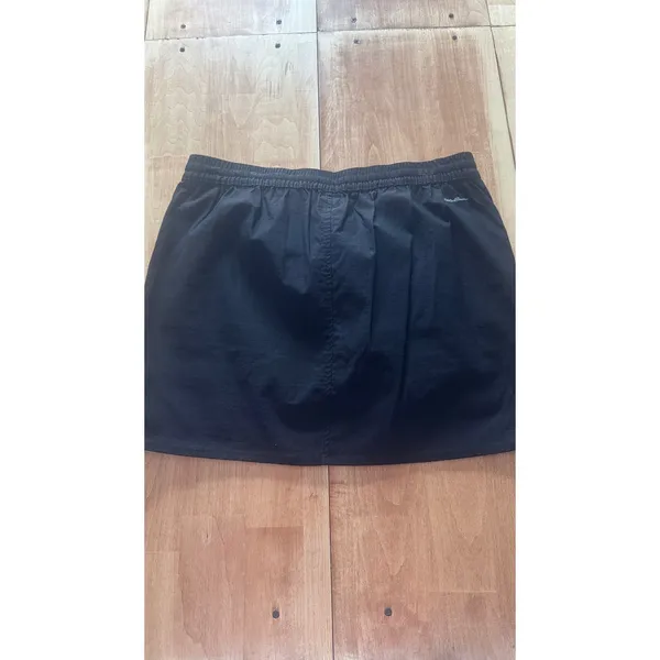 Eddie Bauer Black Active Skort Elastic Drawstring Waist Hiking‎ Outdoor Skirt - Image 4