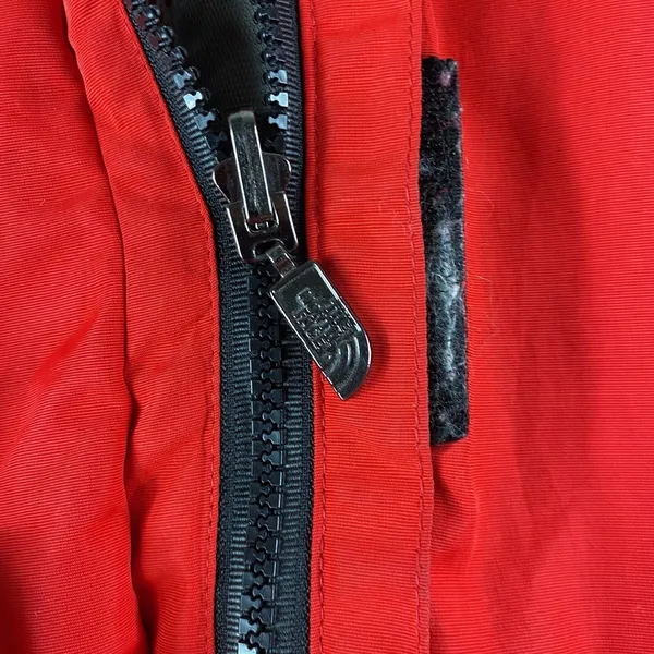 Vintage The North Face Jacket Womens XL Summit Series HyVent Red Gray‎ Hooded - Image 11