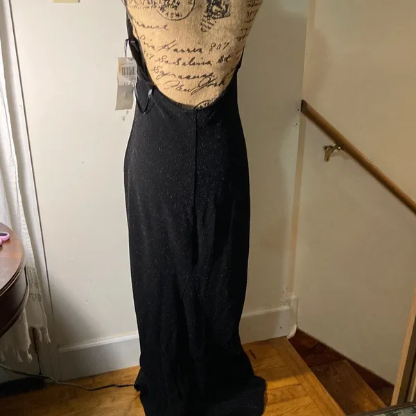 City Triangles Women’s Elegant Black Formal/ Wedding attire gown dress size L NWT - Image 5