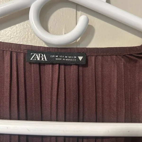 Zara midi dress long sleeve size: M - Image 3