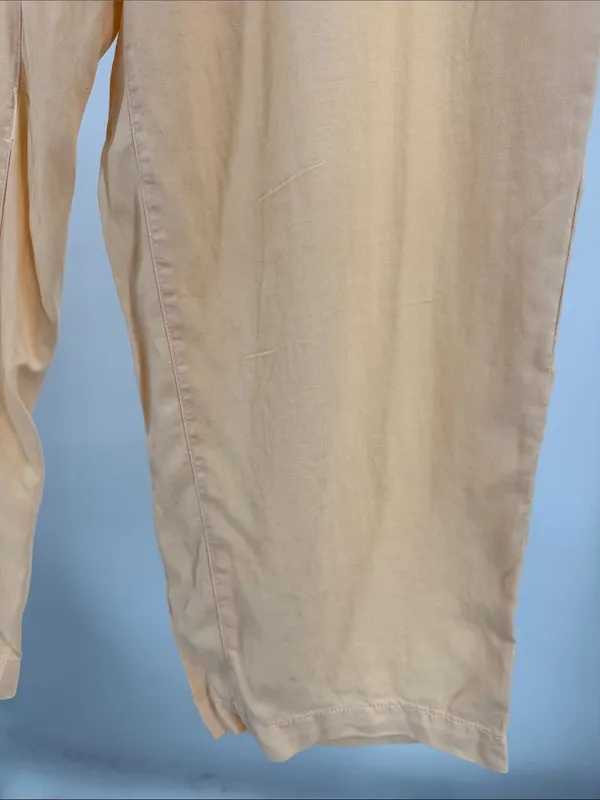 Wonderly Wide Leg Pants XL peach lightweight flowy pull on spring summer beach - Image 4