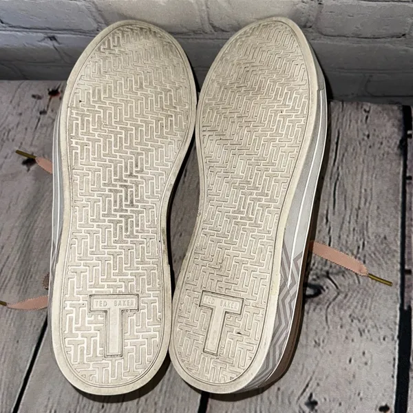 Ted Baker London Kelleip Rose Gold Sneakers - Image 10